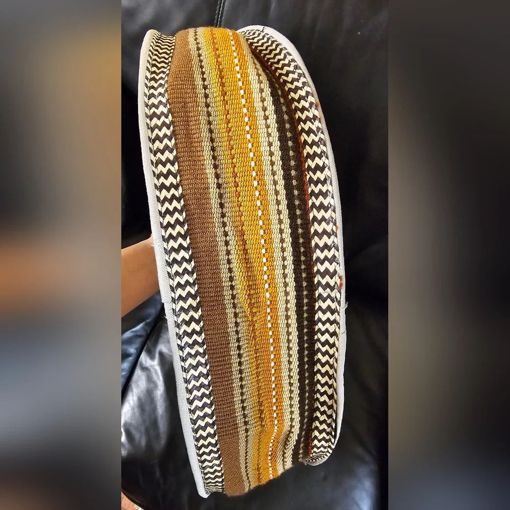 Columbian Handmade Artisan Bohemian Woven Purse NWOT - Picture 6 of 8